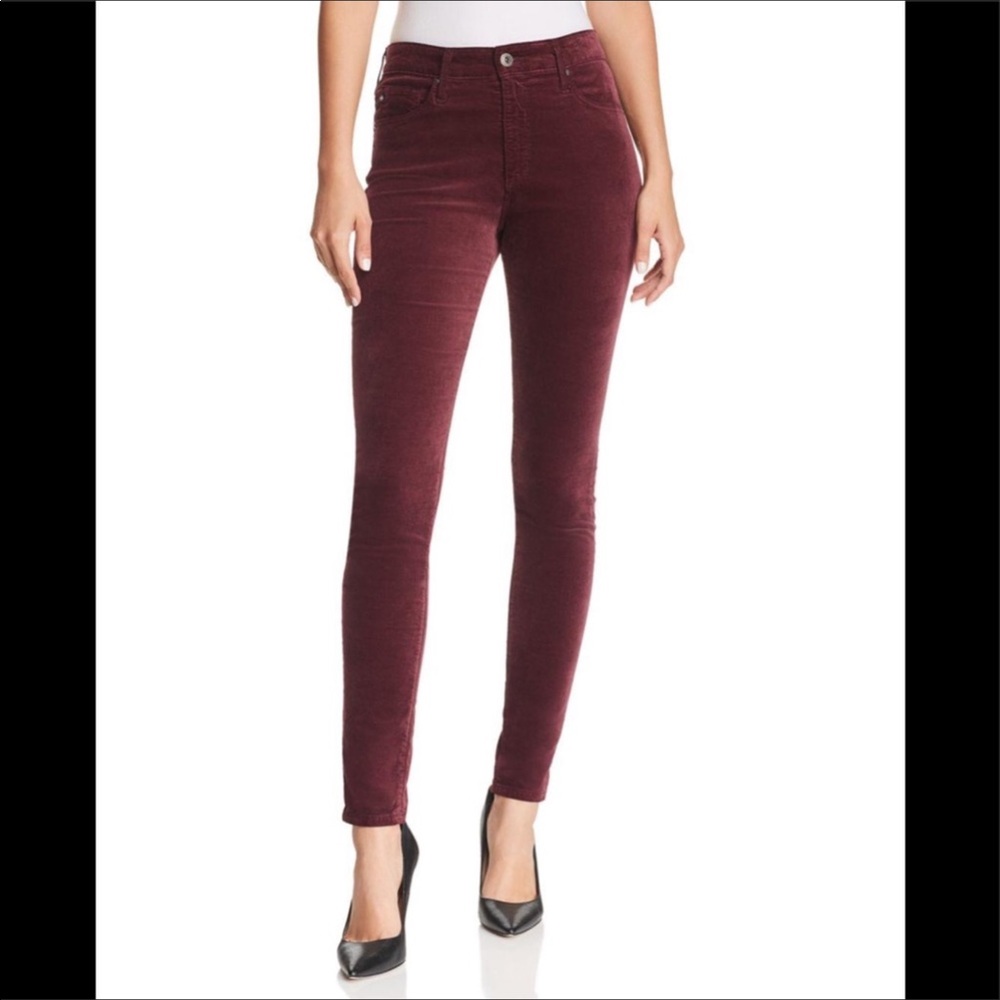 Ag The Farrah Skinny High Rise Pants Sz 25R